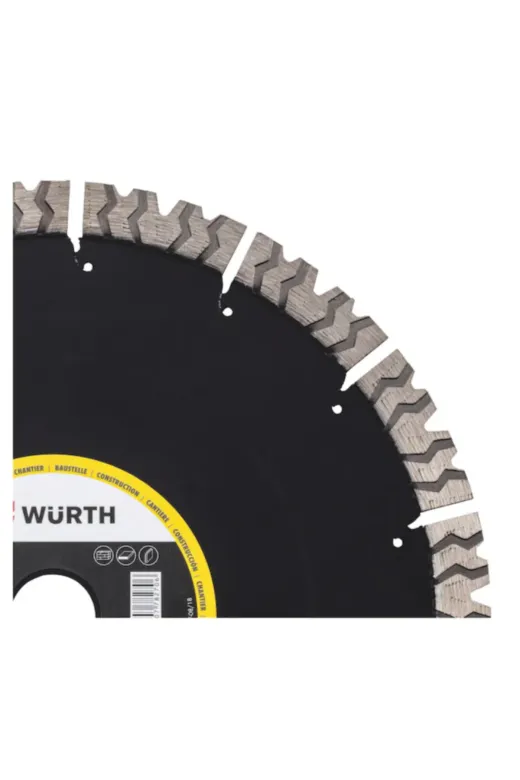 Würth 5526662353 Elmas Kesme Diski Ls Rs Şantiye Sessiz Elmas Kesme Taşi-Br30/25,4-D350