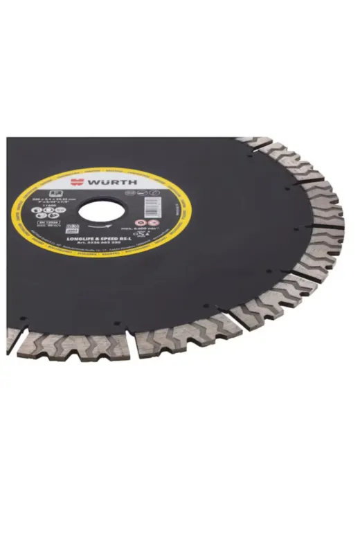 Würth 5526662353 Elmas Kesme Diski Ls Rs Şantiye Sessiz Elmas Kesme Taşi-Br30/25,4-D350