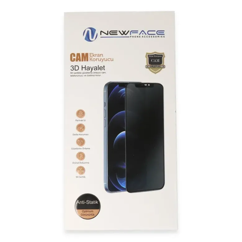 Xiaomi Poco X8 Pro 3d Antistatik Hayalet Cam Ekran Koruyucu - Şeffaf