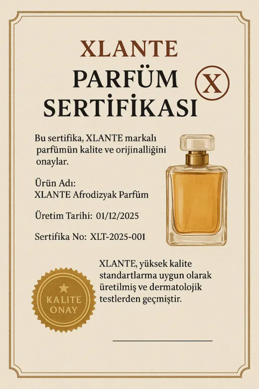 XLANTE klö25322 Afrodziyak Uyarıcı Parfüm 50 Ml – Kalıcı Ve Cazibeli Kokusu
