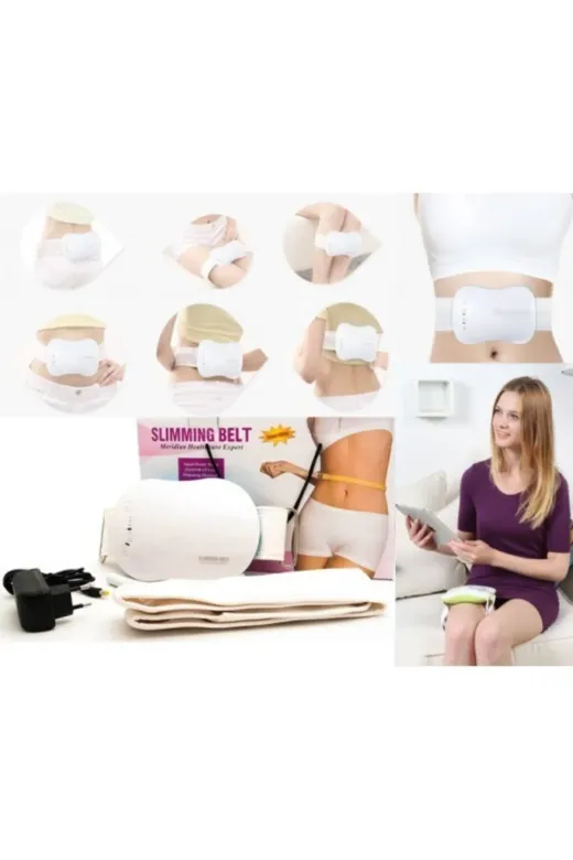 Yeni Özel Slim&Fit Slimming Belt Göbek Eritici Sıkılaştırıcı Masaj Kemeri