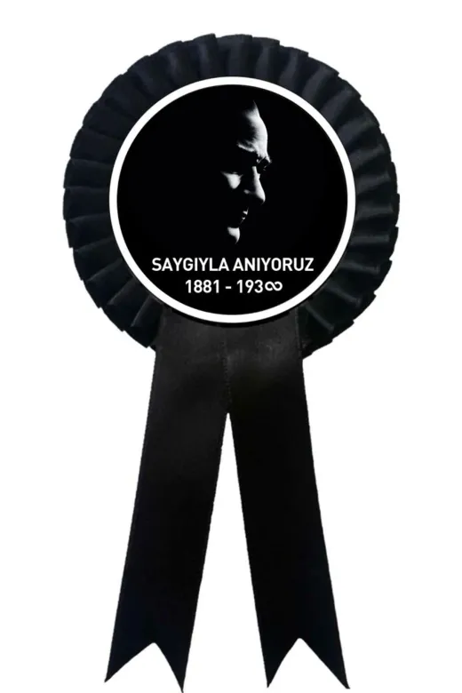yıldızkurdelaankara TYC00591012773 Atatürk Kokart 10 Kasım 29 Kasım (100 Adet)