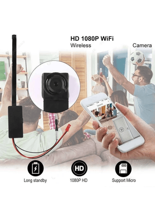 YNT İthalat EM-Modül 1080P Ip Modül Full Hd Wifi Kamera Güvenlik Bakıcı Kamerası