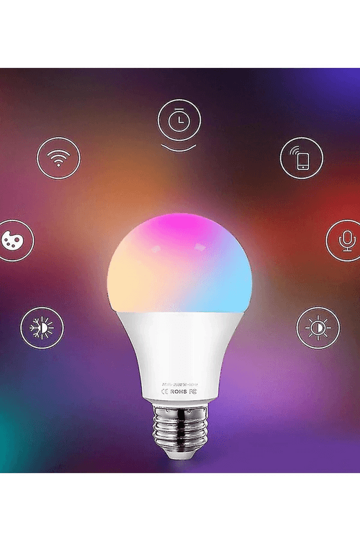YNT İthalat EM-tuya60 Akıllı Rgb Led Lamba Ampul 9W 50Hz 800 Lümen