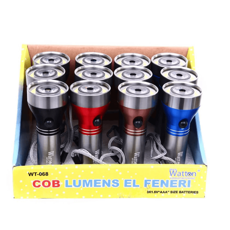 YNT İthalat GF-GUVF-519 Yeni Model Ledli El Feneri  Wt-068