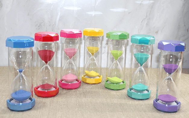 YNT İthalat KH-ALK4562 Plastik Çerceveli Renkli 5 Dk Kumsaati Alk4562