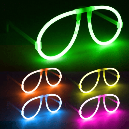 YNT İthalat SM-SMR-E201-12 Neon Glow Fosfor Gözlük – Festival  Parti (1239Li Set)