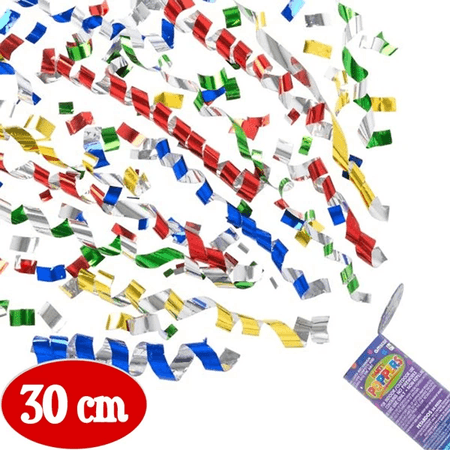 YNT İthalat SM-SMRPM-RNKL Karışık Renkli Konfeti 30 Cm