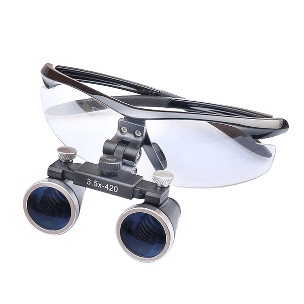 YNT İthalat TD-0018TDU-1028 3.5X420Mm  Diş Cerrahi Gözlük Lens Büyüteç,taşıma Çantalı