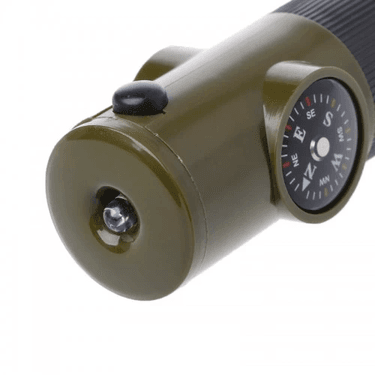 YNT İthalat TD-0018TDU-598 Çok Fonksiyonlu Askeridüdük Pusula Termometre Ile Led Işık