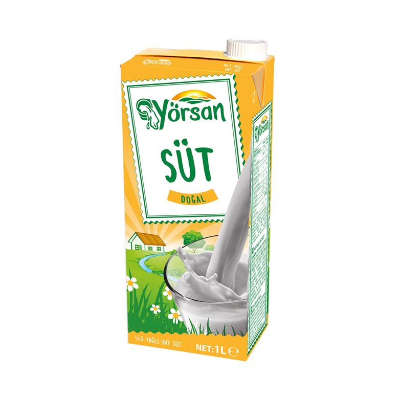 yörsan98998 Yörsan %3 Yağlı Uht Süt 1 L