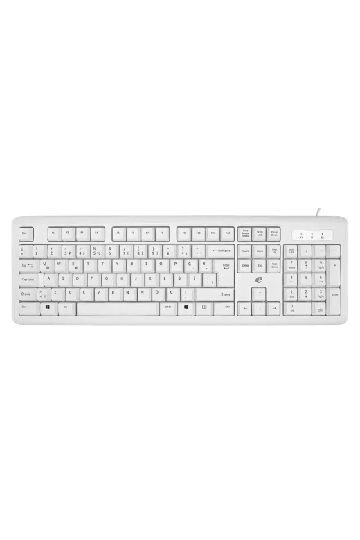 ystekno 003.KLV.ACER.EAK9821-B Acer Emachines, Eak9821, Beyaz, Usb Kablolu, Türkçe Q, Standart Klavye