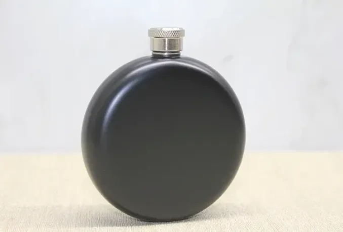 Yuvarlak Tekli Matara 5 Oz Alk3903