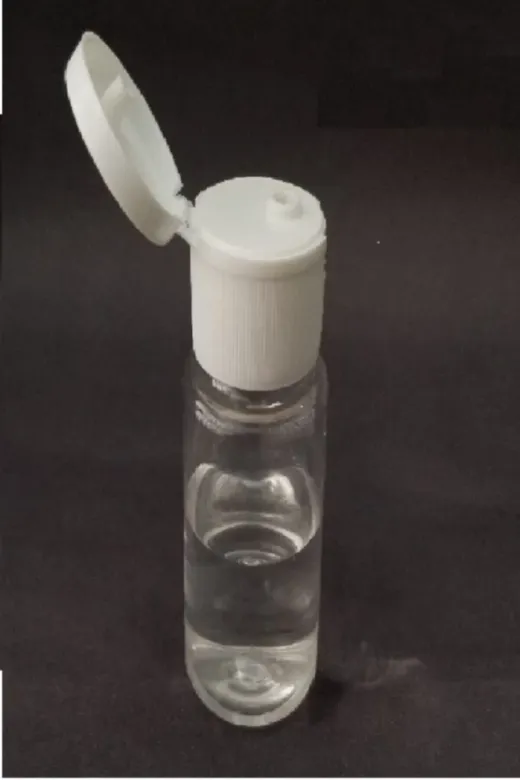 ziylan 456026-7320 50Ml Şeffaf Plastik Şişe Fliptop Kapak,dezenfektan Şişesi,açmalı Kapak,boş Şişe,50 Adet