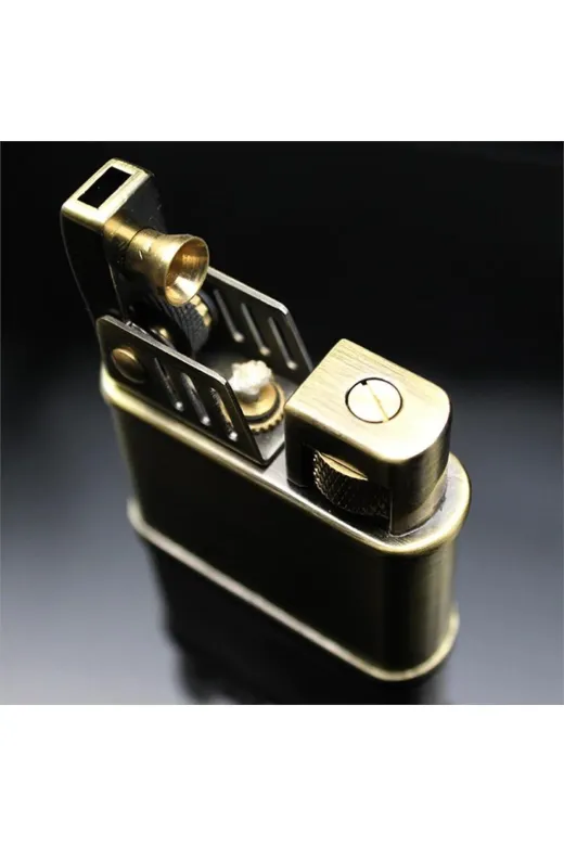 Zorro SM549TA Sm-549T Benzinli Retro Çakmak Bronz