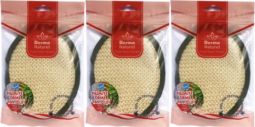 Örme Banyo Yüz Lifi (15*24CM) MS-02 (3 Lü Set)