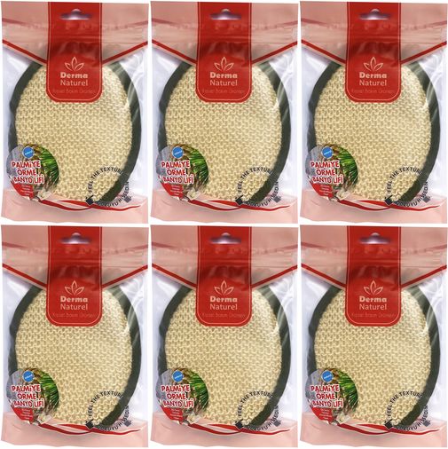 Örme Banyo Yüz Lifi (15*24CM) MS-02 (6 Lı Set)