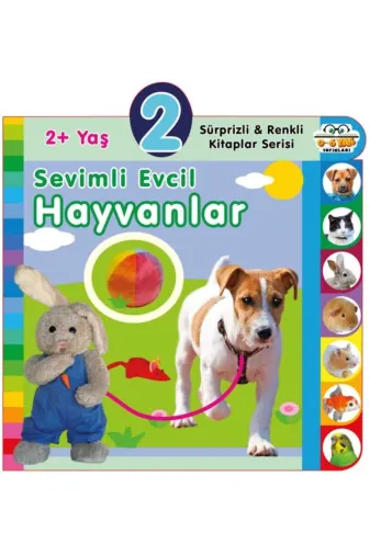 0-6 Yaş Yayınları SDKT-9786053034360 Yaş Sevimli Evcil Hayvanlar 2Yaş
