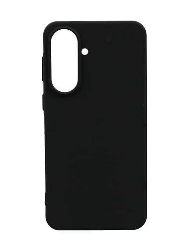 000-art 57855210133178580184975 Galaxy A37 İle Uyumlu Silikon Kılıf Mat Pastel Renkli Parmak İzi Bırakmayan Yumuşak Kapak Biy Siyah 50 X 22