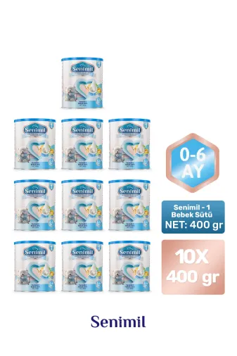 1 Bebek Sütü 400 Gr (0-6 Ay) 10 Lu Avantaj Paketi