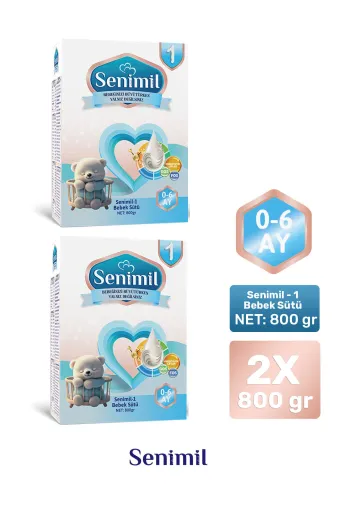 1 Bebek Sütü 800 Gr (0-6 Ay) 2 Li Avantaj Paketi