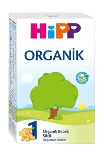 1 Organik Bebek Sütü 600 Gr