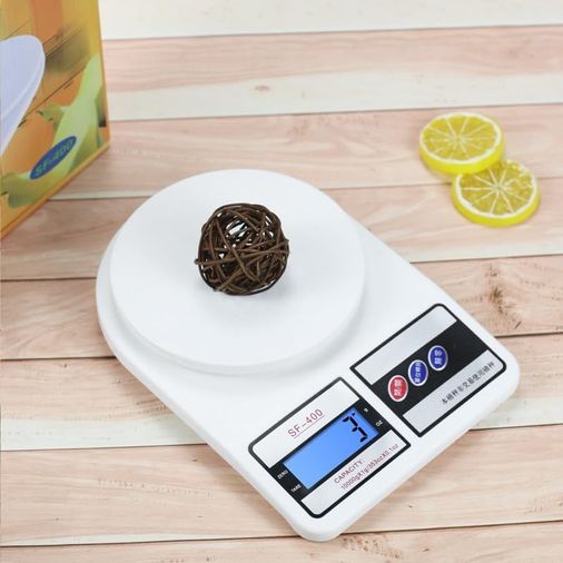 1001Hediye 57855210127254480184975 Mutfak Tartısı, Elektronik Hassas Mutfak Terazisi, Dijital Mutfak Tartısı, Mutfak Terazisi, 10 Kg 1 Gr Hassasiyet, Dara Özelliği, Sf-400 Açık Bej