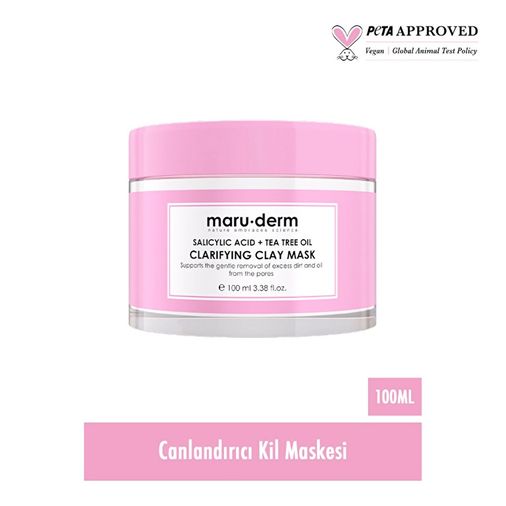 10199532 Maruderm 100 Ml Salisilik Asit Çay Ağacı Yağı Kil Maskesi