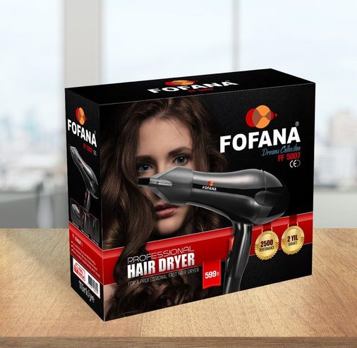 10272024 Fofana Turbo Profesyonel Saç Kurutma Makinesi Ff-5007