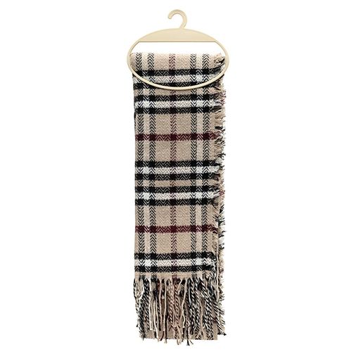 10278399 Eklips Bordo Kareli Atkı
