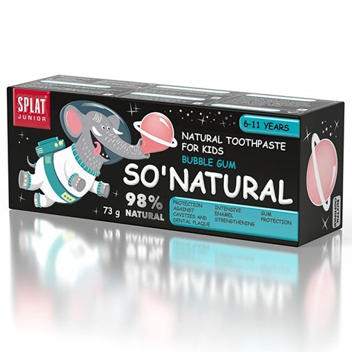 10377654 Splat Junior So' Natural 6-11 Bubble Gum 73 Gr Diş Macunu