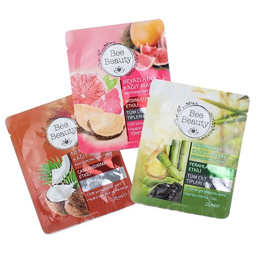10506408 Bee Beauty 3'lü 25 Ml Kağıt Maske