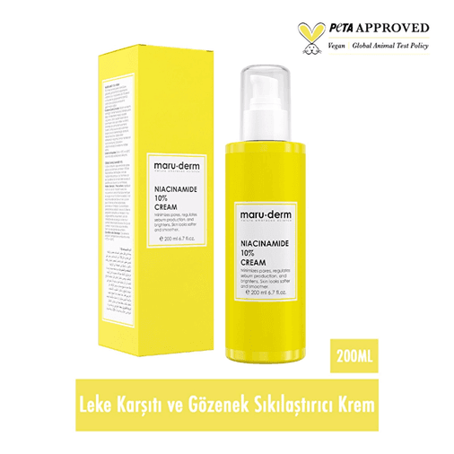 10590230 Maruderm Niacinamide %10 Leke 200 Ml Karşıtı Ve Gözenek Sıkılaştırıcı Krem