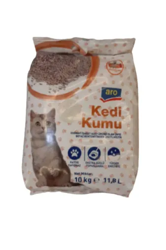 10Kg Kedi Kumu Marsilya Sabunu Kokulu