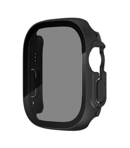 10LİNE AKSESUAR 131615004 - Apple İle Uyumlu Watch Ultra 1/2/3 49Mm Pricvacy Hayalet Ekran Ve Sert Pc Kasa Koruyucu 32 -
