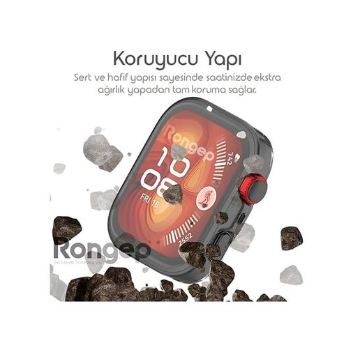 10LİNE AKSESUAR 131615158 Watch Fit 4 Pro İçin 360 Kasa Koruyucu Yumuşak Tpu Kılıf Dokunmatiği Ve Netliği Etkilemeyen Fit 4 Pro Ekran Koruyucu Kılıf Darbelere Karşı Watch Fit4 Pro Koruma Şeffaf -
