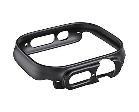 10LİNE AKSESUAR 131616825 Apple Watch Ultra İle Uyumlu 49Mm İle Uyumlu Pc Çerçeve Tam Koruyucu Kılıf, Apple Watch Ultra İçin 49Mm Köşeleri Kapatan Koruyucu Siyah -