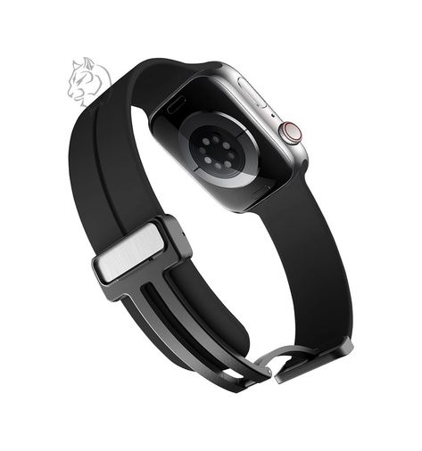 10LİNE AKSESUAR 131616854 Apple Watch Manyetik Silikon Kordon 42/44/45/49/l Kadın Erkek Spor Kordon İwatch Apple Watch Serisi 8 7 6 5 4 3 2 1 Se Ultra İle Uyumlu -