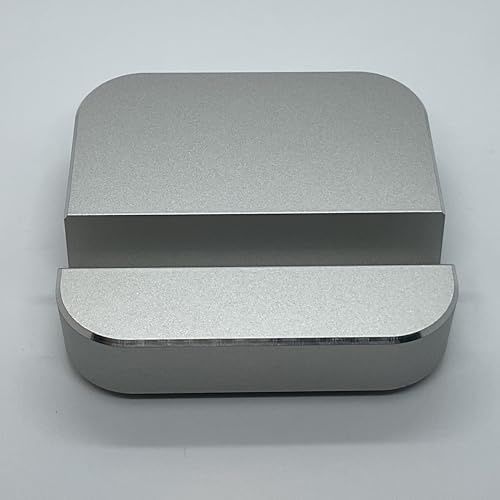 12 Hertz 57855210132748280184975 Premium Alüminyum Cep Telefonu Standı Masaüstü Kullanım İçin Ergonomik, Kompakt Tasarım, İphone Ve Android Uyumlu, Gümüş Grisi