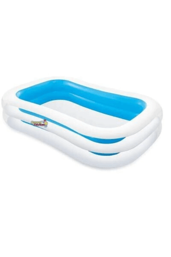 12222024 İntex Dış Bölme Şeffaf Şişme Havuz 262X175X56 Cm Büyük Boy Aile Havuzu, -56483