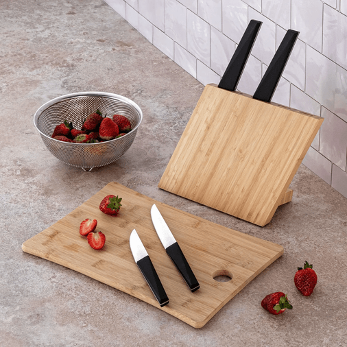1.299 TL* Emsan Black 5 Parça Bıçak Seti
