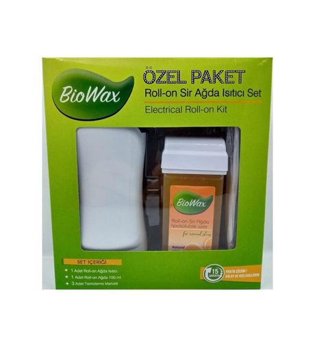 24021995 Biowax Rollon Ağda Isıtıcılı Set