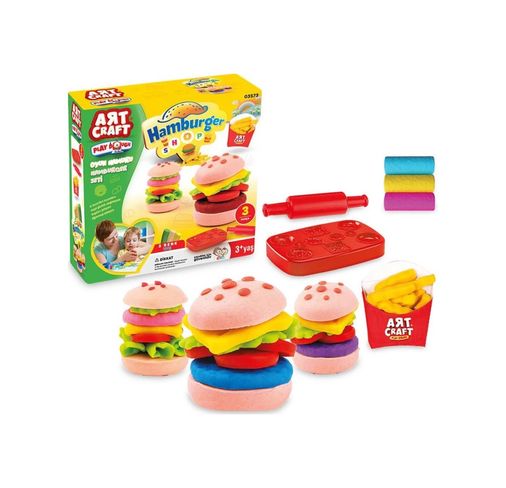2Kids MEYXTF02.03573-BLMY Mey İthalat 03573 Hamburger Set Oyun Hamuru 150 Gr.