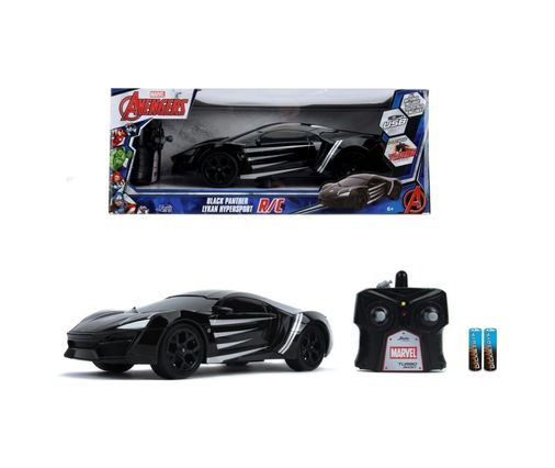 2Kids MEYXTSMB-253226001-BLMY Mey İthalat 1:16 Jada Toys Black Panther Lykan Hypersport Kumandalı Araba