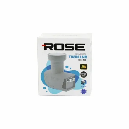 2Lİ UYDU LNB UNIVERSAL TWIN FULL HD - 3D - 0.1dB RLE-200 (4745)
