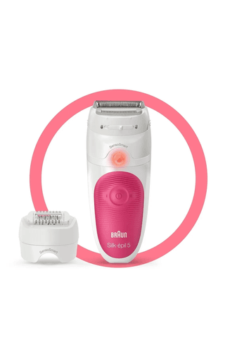 30011988 Braun Silk-Épil 5 5600 Sensosmart, Kablosuz, Islak&kuru, 3 Ek Parçalı, 2'si 1 Arada Epilatör