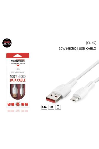 3.4A Micro Hızlı Şarj Data Kablosu