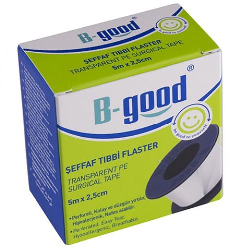 3769812 B-Good Şeffaf Flaster 5*2,5 Cm