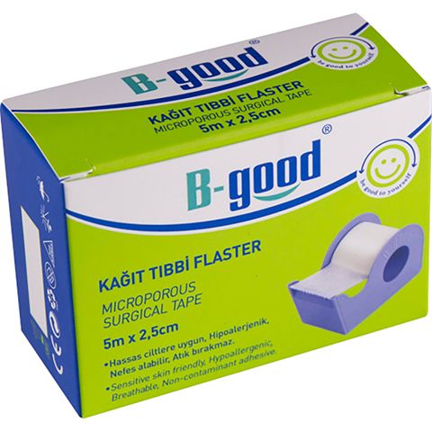 4530001 B-Good Kağıt Tıbbi Flaster 5M X 2,5Cm