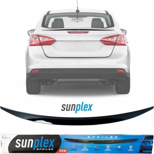 48444936 Ford Focus 3-4 Sedan Spoiler Piano Black 2012-2019 Arası Modellere Uyumlu Sunplex